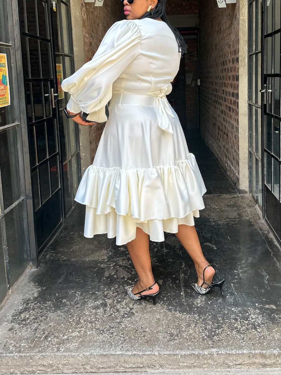 Double Pleated Skirt Set