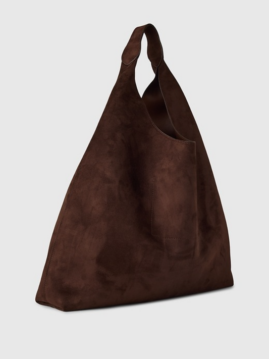 Suede Shoulder Bag