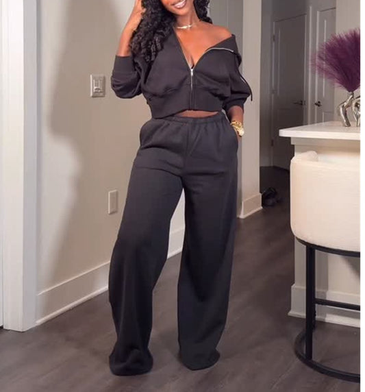 Women's Cozy And Chic Casual Suit