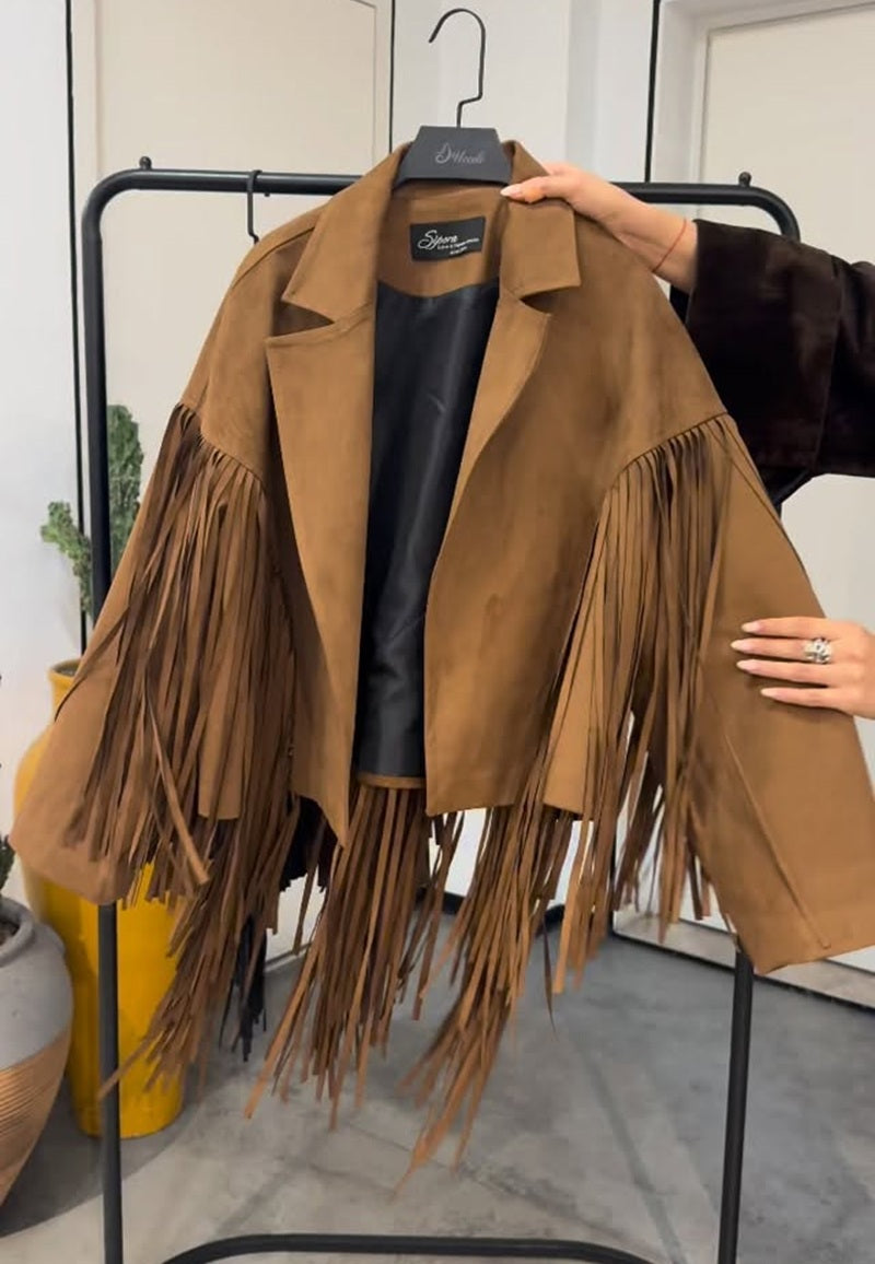 Vintage Fringed Coat