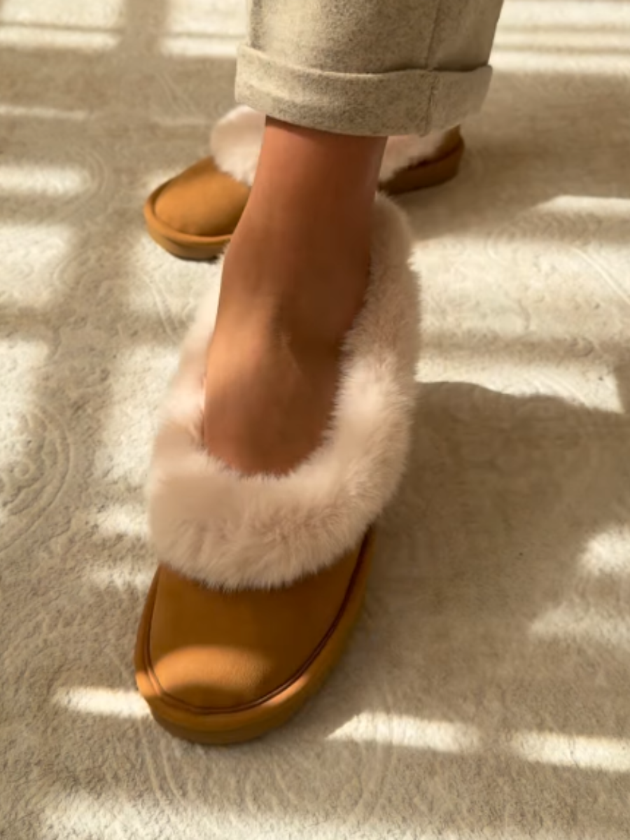 Fleece-lined Flats