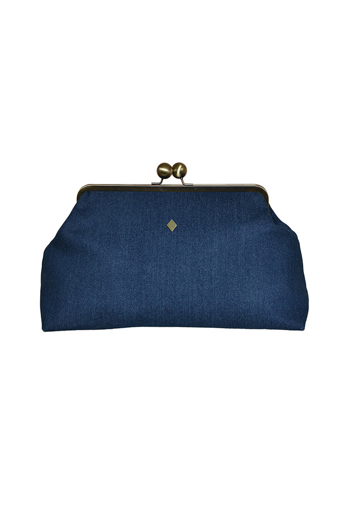 (⏰Last Day Promotion $10 OFF)- Oversize Coin Purse in Vintage Denim