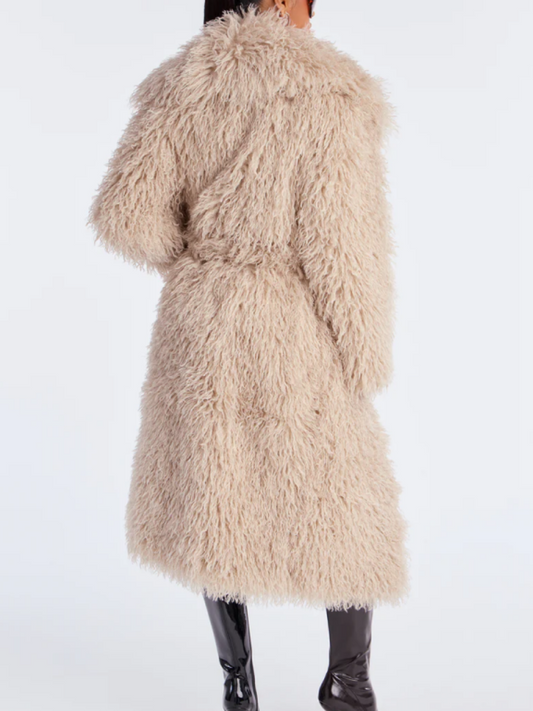 Plush Long Coat