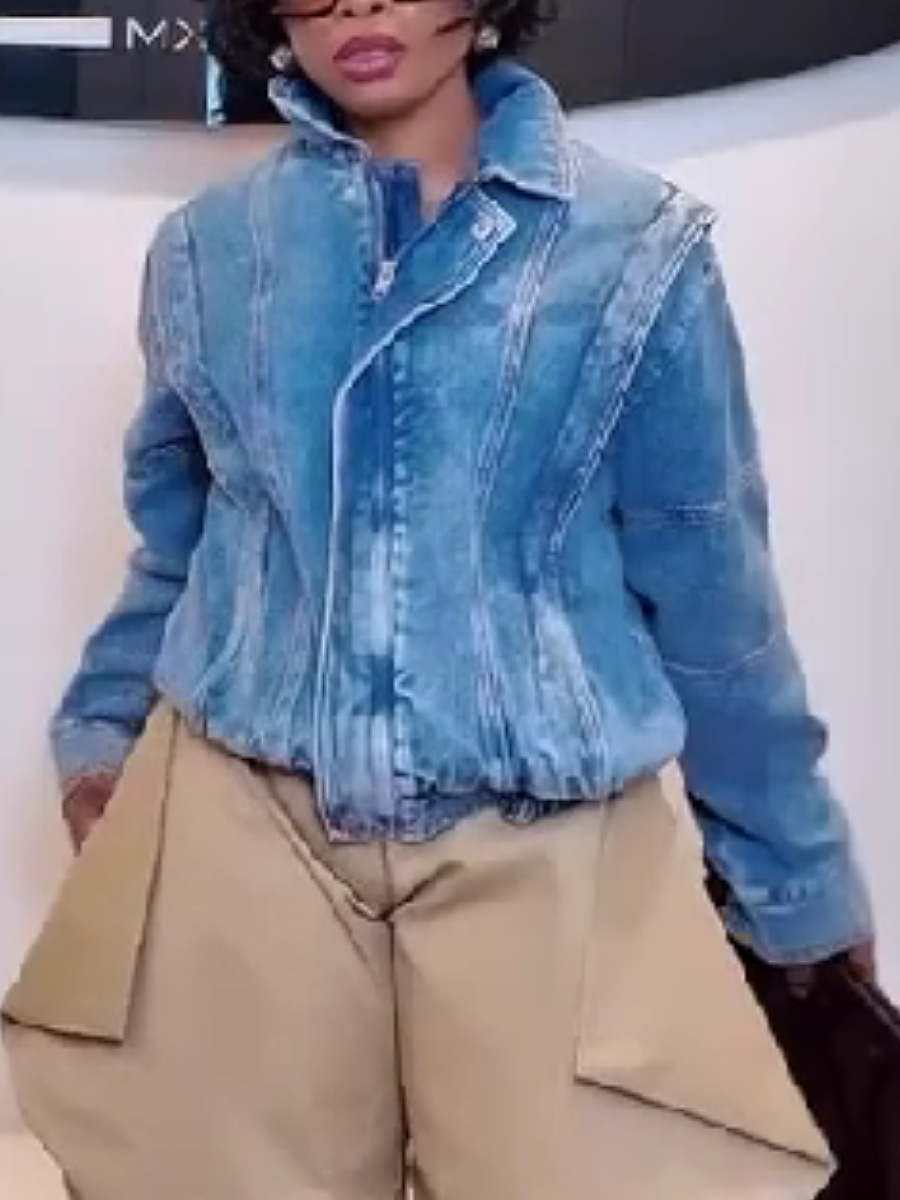 Aviator Denim Jacket