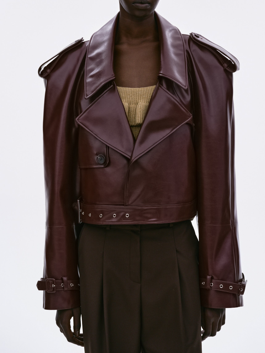 Faux Leather Jacket