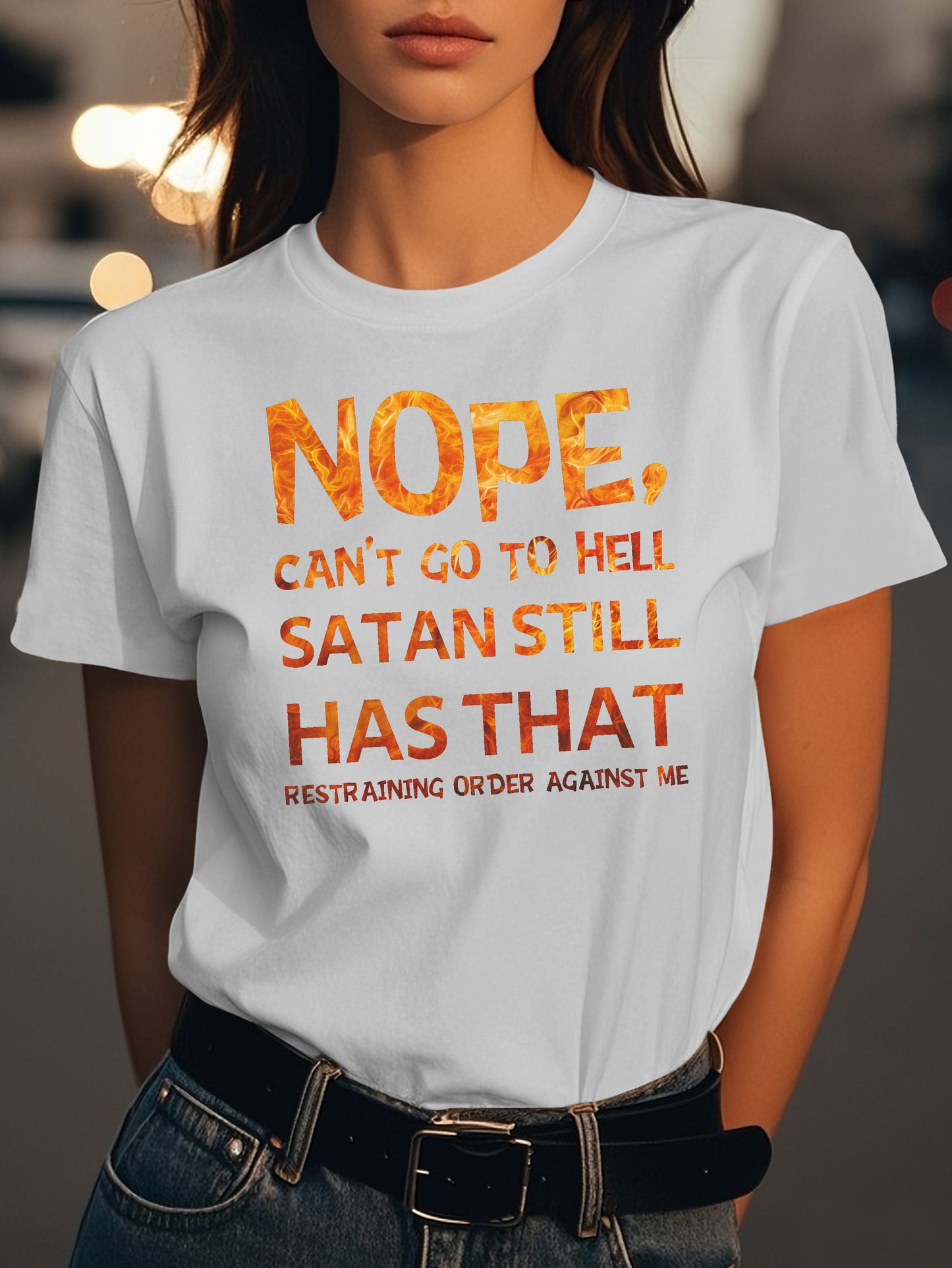 graphic Fashion women's pure cotton T-shirt short sleeves
