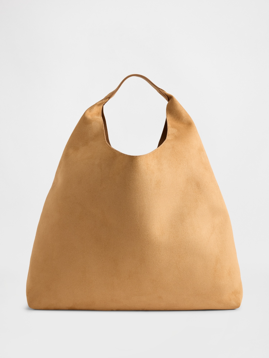 Suede Shoulder Bag
