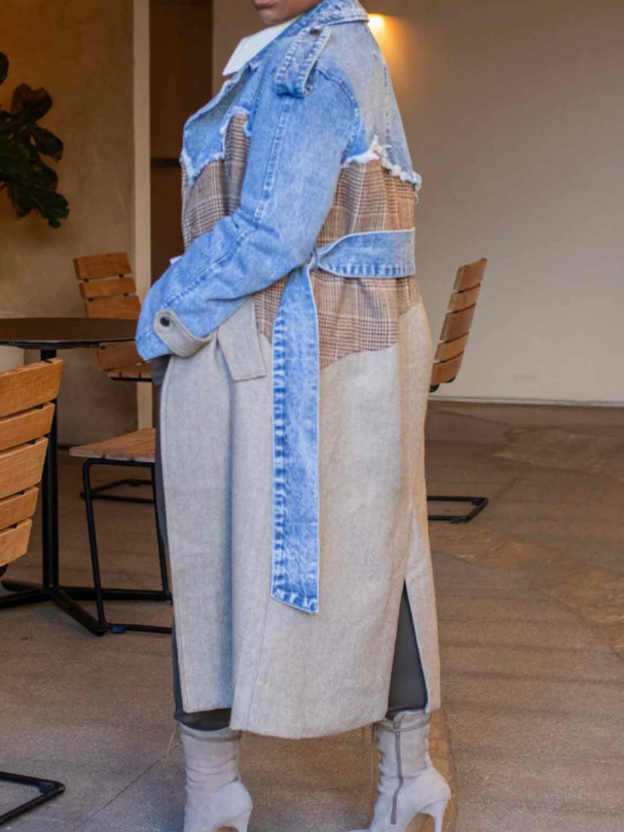 Patchwork Denim Jacket