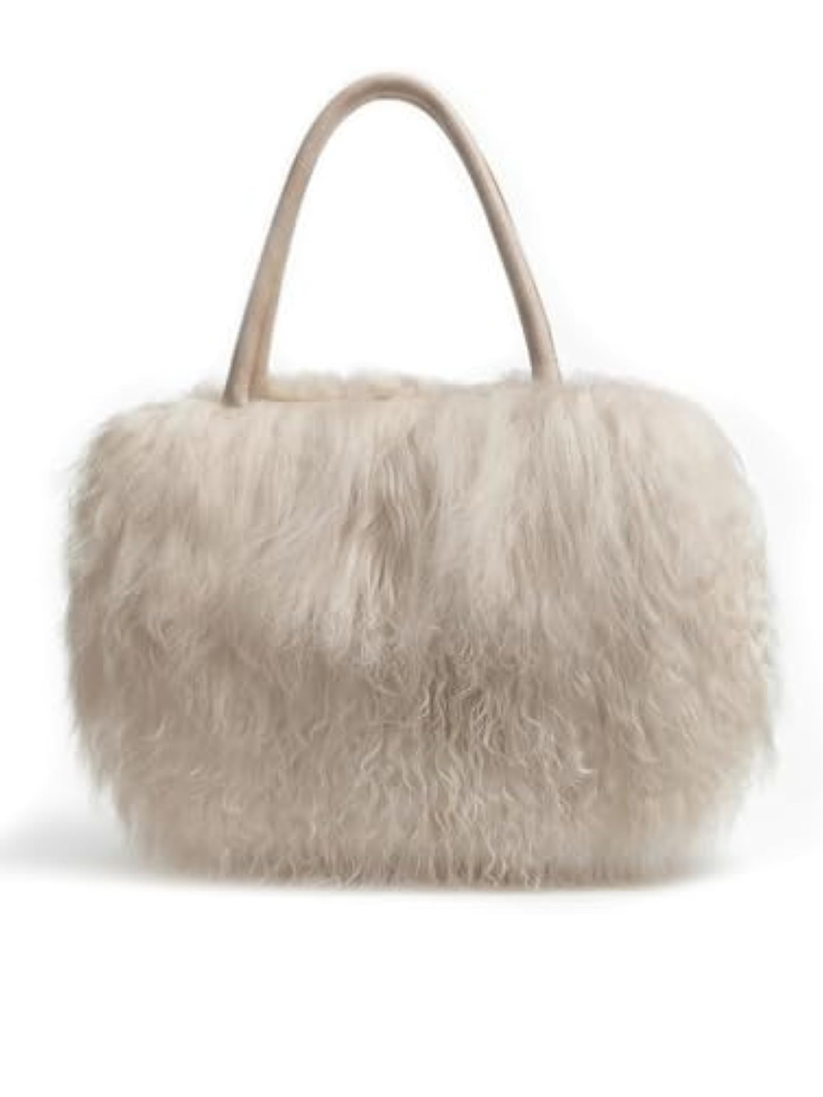 Lamb Fleece Tote