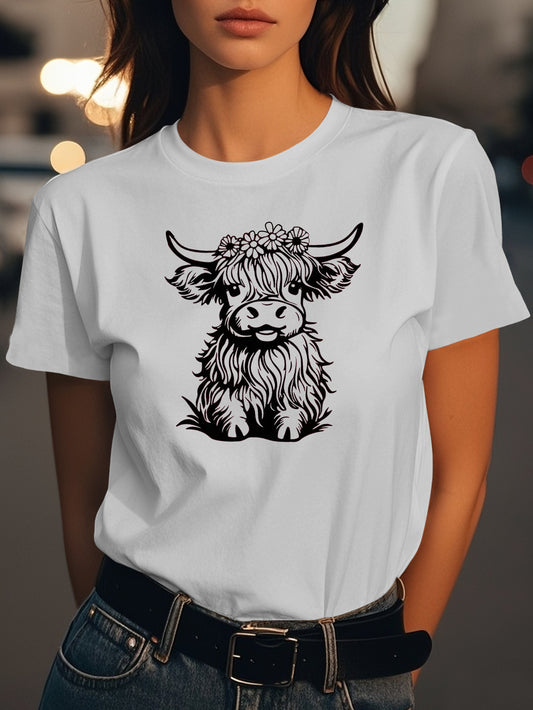 Wn 0730 7 Fashion women's pure cotton T-shirt short sleeves