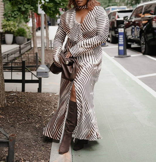 Zebra Grace Maxi Dress