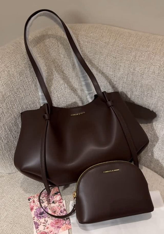 Chic Tote & Shell Pouch Set