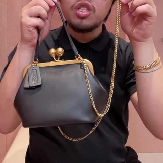 Kisslock Frame Bag