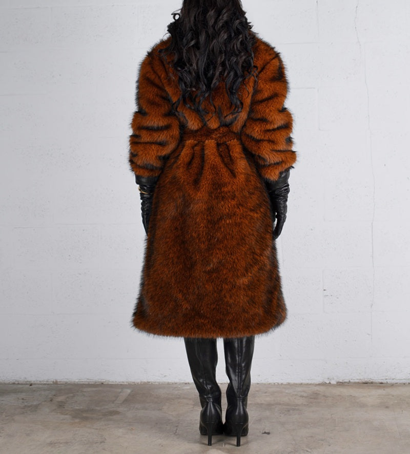 Luxury Faux Fur Coat