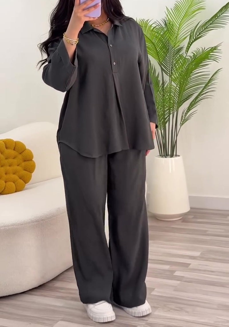 Loose Casual Two-piece Set