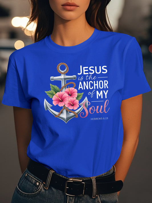 graphic Fashion women's pure cotton T-shirt short sleeves