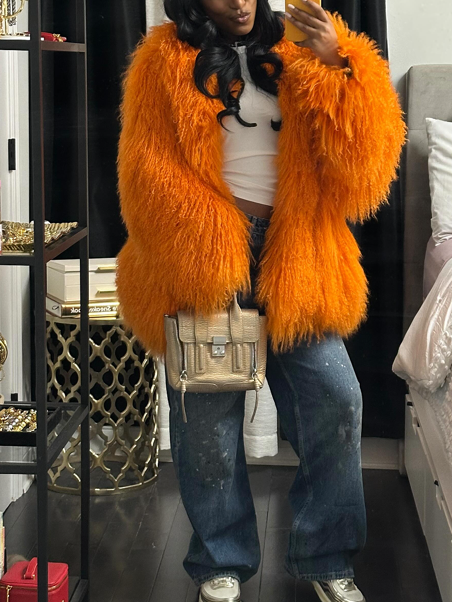 Faux Fur Coat