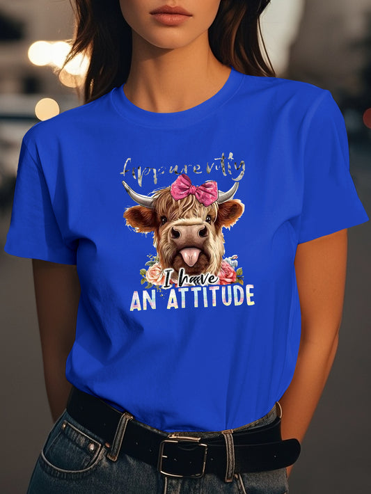 Wn 0730 4 Fashion women's pure cotton T-shirt short sleeves