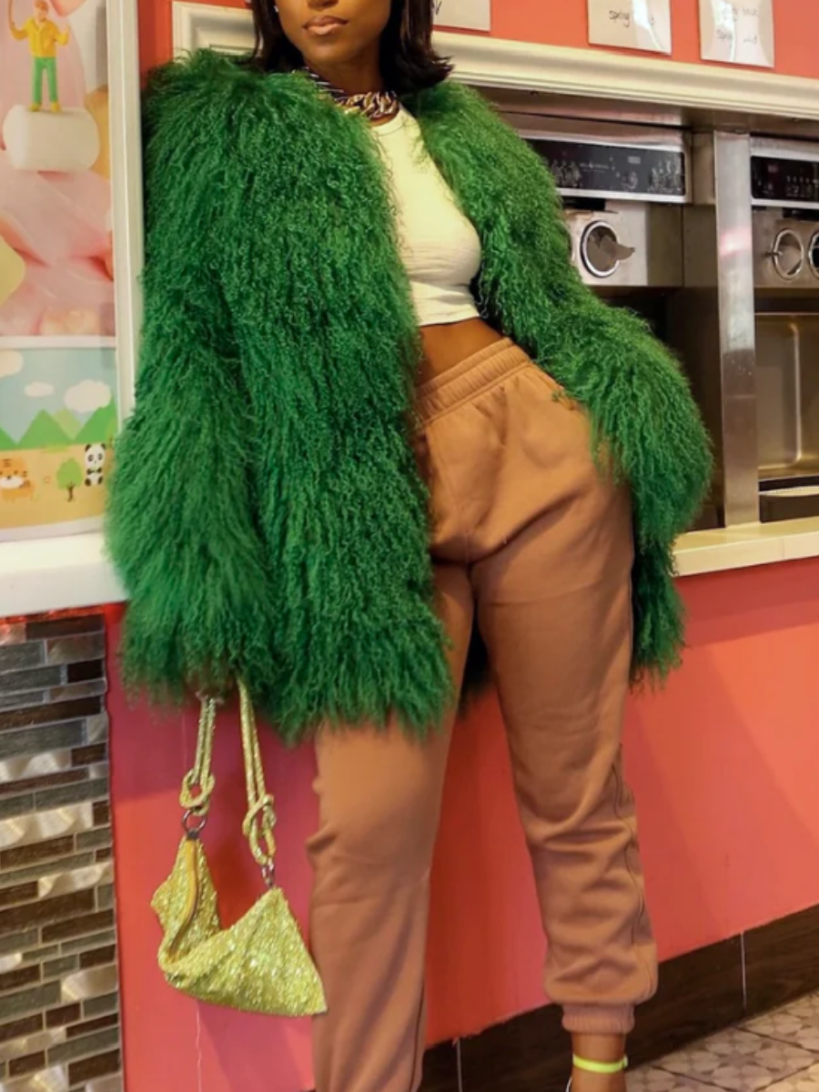 Faux Fur Coat