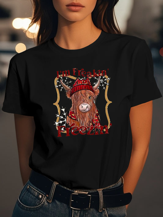 Wn 0730 1 Fashion women's pure cotton T-shirt short sleeves