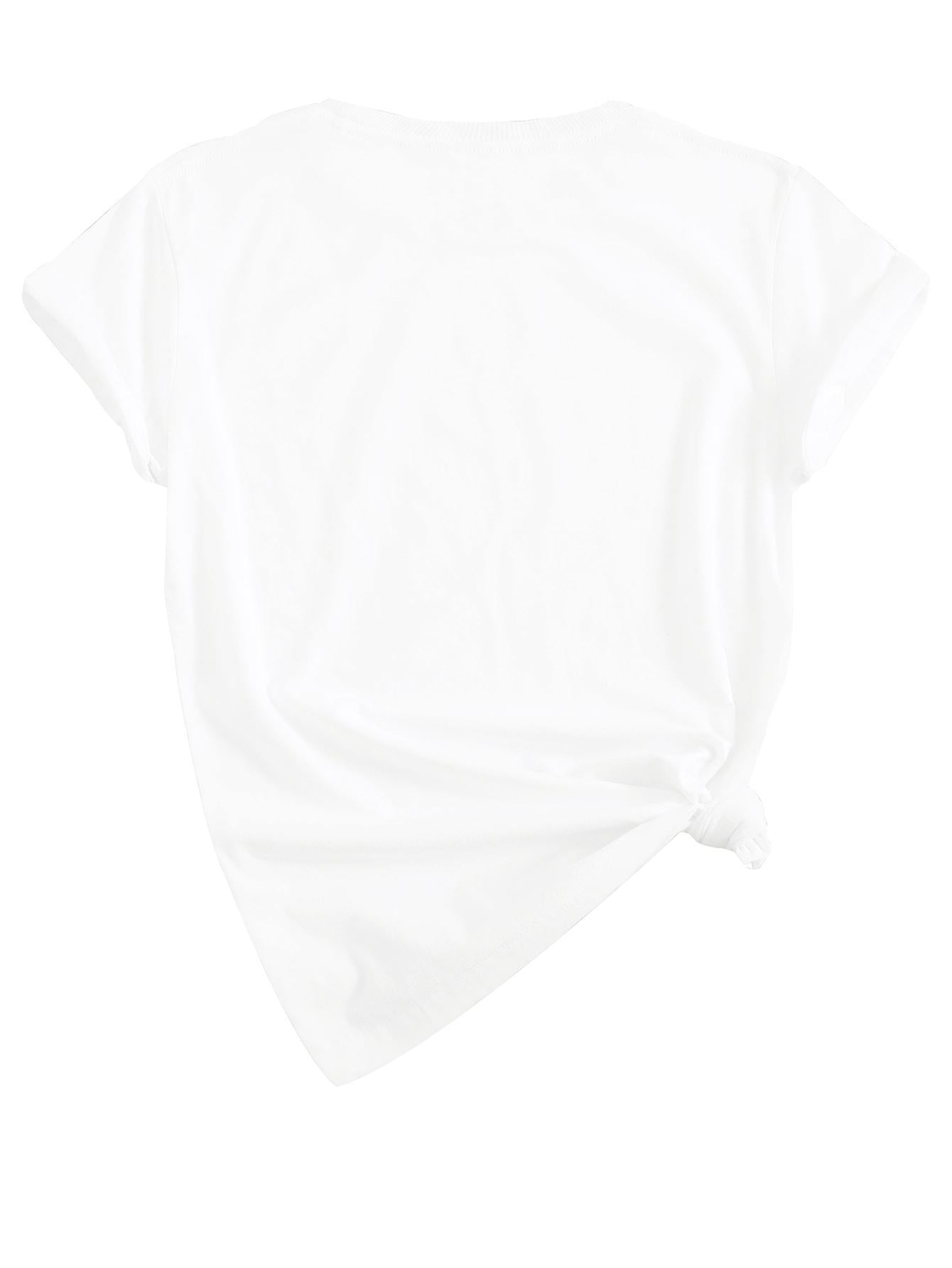 Wn 0730 4 Fashion women's pure cotton T-shirt short sleeves