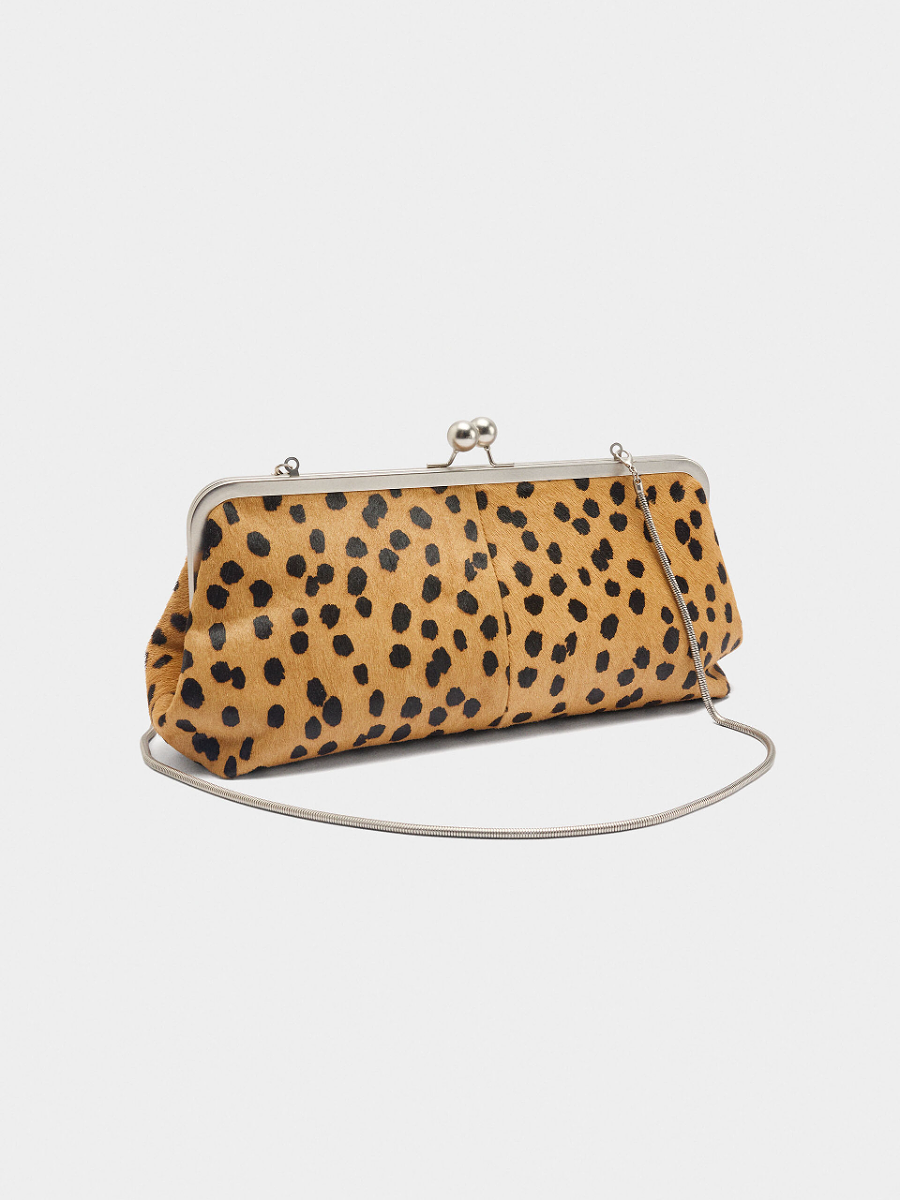 Fur And Animal Print Bag