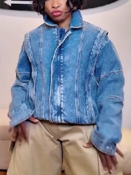 Aviator Denim Jacket