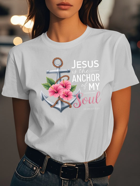 graphic Fashion women's pure cotton T-shirt short sleeves