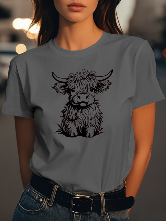 Wn 0730 7 Fashion women's pure cotton T-shirt short sleeves