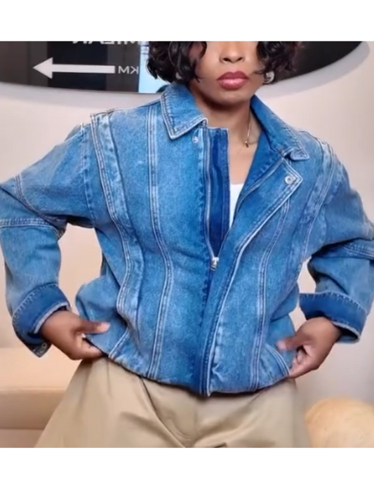 Aviator Denim Jacket