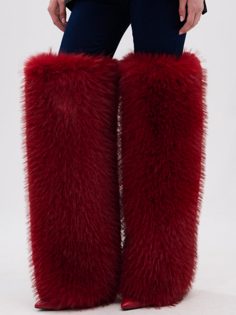 Plush Boots