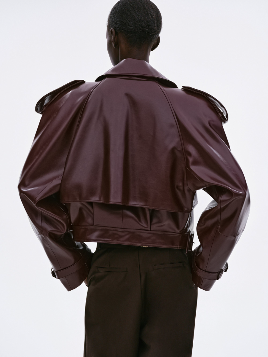 Faux Leather Jacket