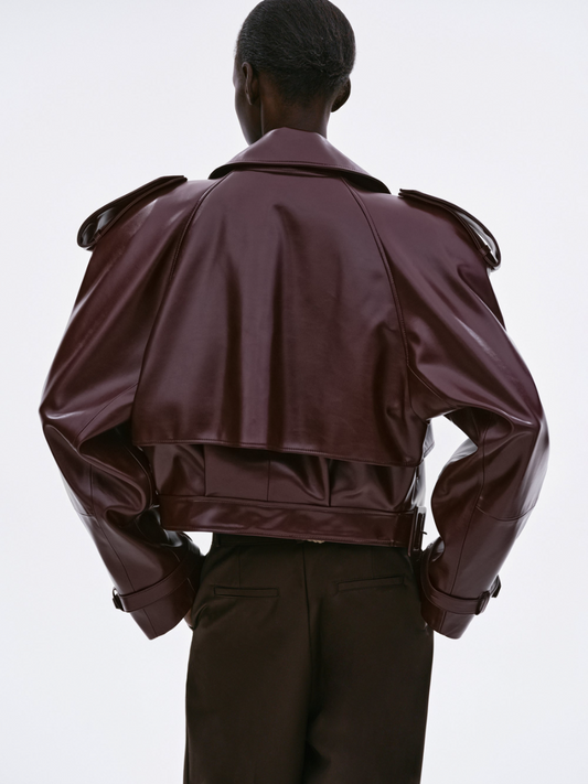 Faux Leather Jacket