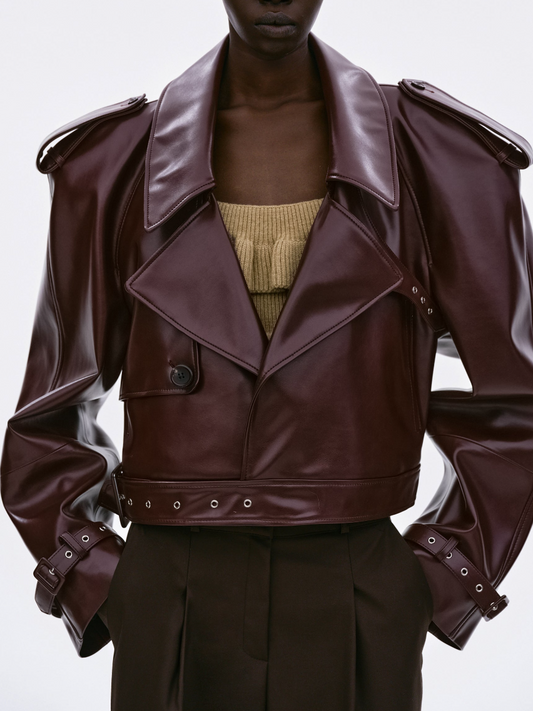 Faux Leather Jacket