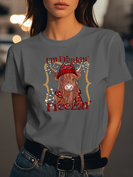 Wn 0730 1 Fashion women's pure cotton T-shirt short sleeves